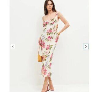 NWT Reformation Reya Dress in Giverny Size 0